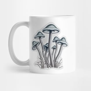 Fungi Fun: Cartoon Mushroom Print to Show Your Eco-Friendly Style 2 Mug